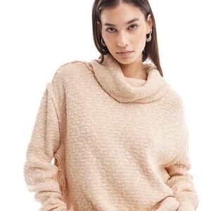 We The Free Cowl Neck Sweater (S: M)